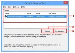 Canon IJ Network tool for Mac OS X – Canon Support Download
