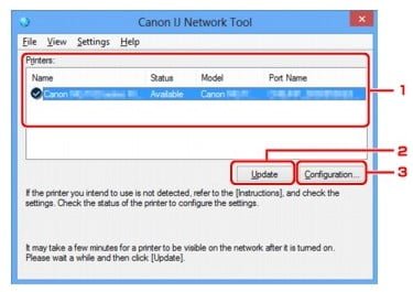 Canon IJ Network Tool Ver.4.7.0a (Mac)